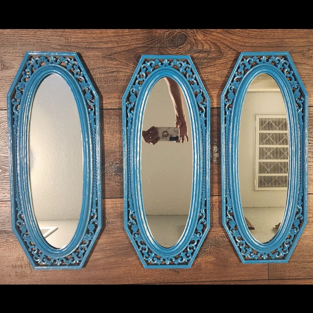 Beautiful Large VTG Mirror-ONE